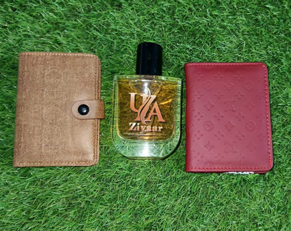 ✨ BUY ZIYAAR 60ML &amp; GET 2 PREMIUM WALLETS FREE! 🎁